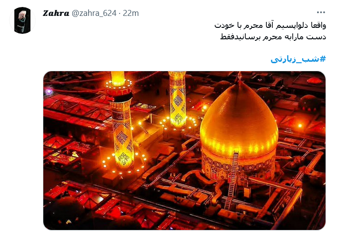 واقعا&zwnj; دلواپسیم&zwnj; آقا&zwnj; محرم&zwnj; با خودت