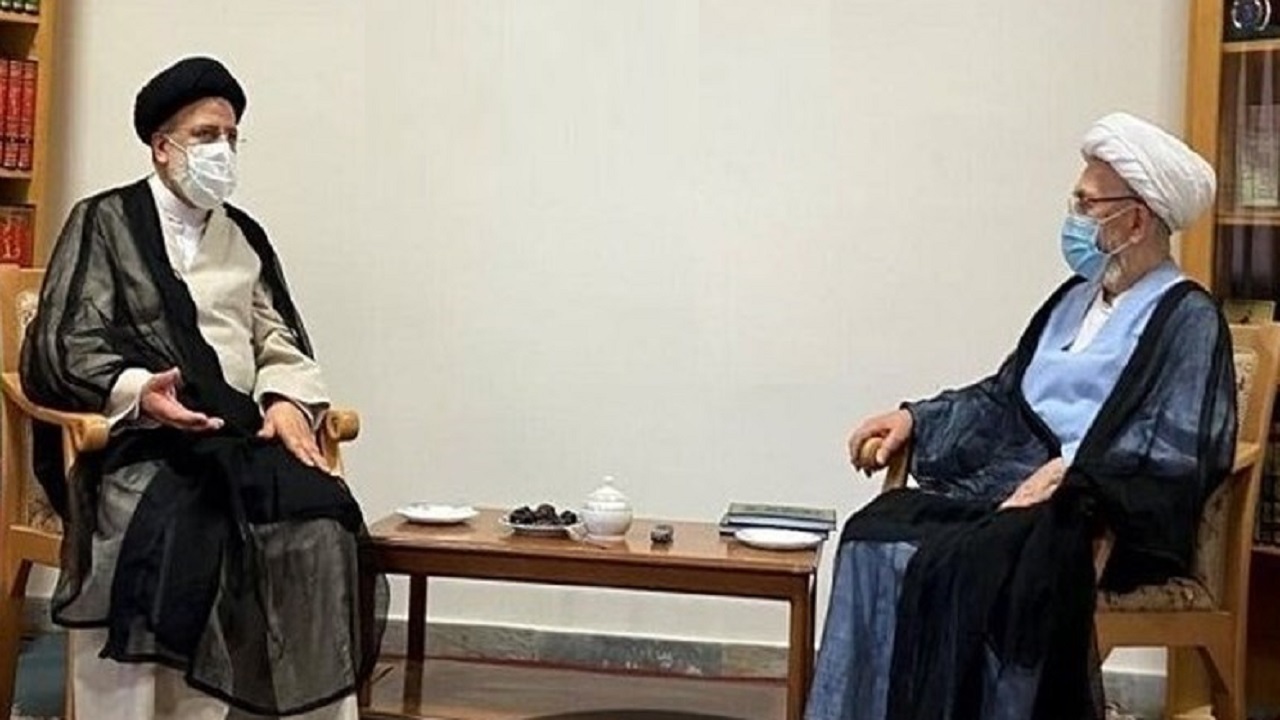 دیدار رئیس‌جمهور منتخب با آیت‌الله سبحانی
