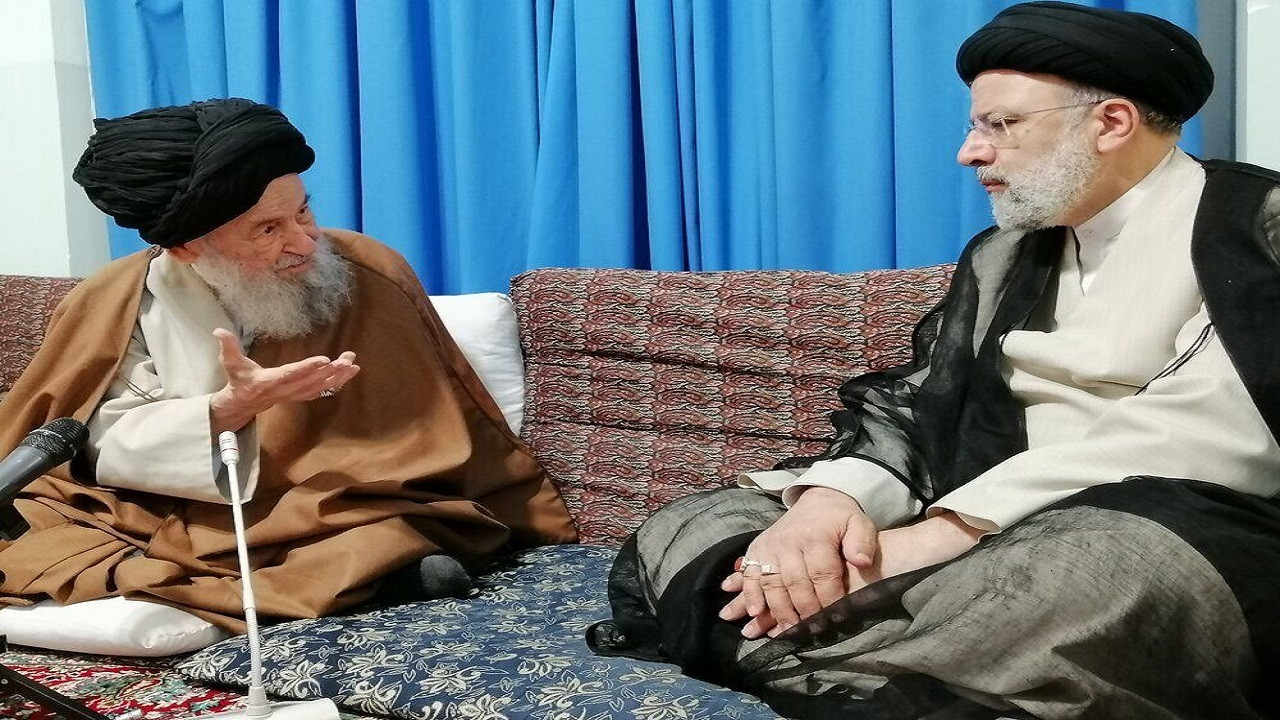 رئیس‌جمهور منتخب به دیدار آیت‌ الله علوی گرگانی رفت
