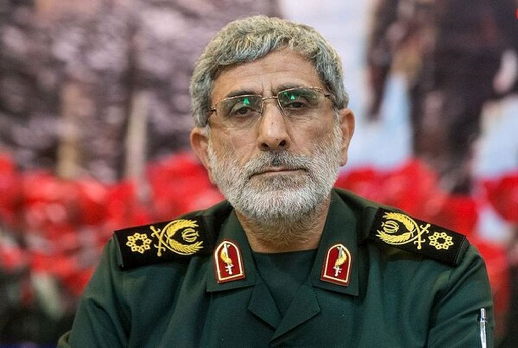 پیام تسلیت سردار قاآنی درپی درگذشت احمد جبرائیل
