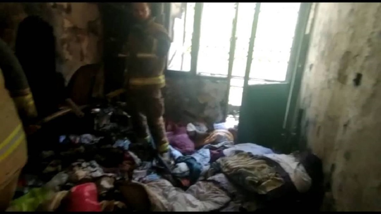 جزئیات حادثه آتش سوزی در یک ساختمان در بلوار نبرد تهران