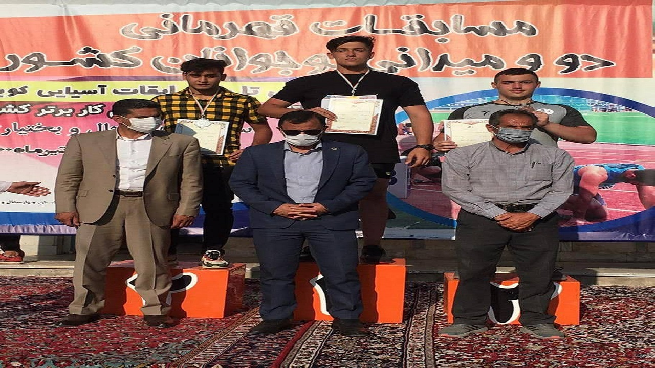 دونده البرزی در مسابقات قهرمانی دو و میدانی خوش درخشید