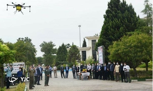 رونمایی از طرح خدمات کشاورزی پهپادی در گلستان