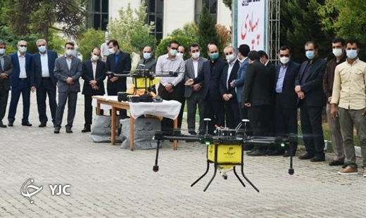 رونمایی از طرح خدمات کشاورزی پهپادی در گلستان