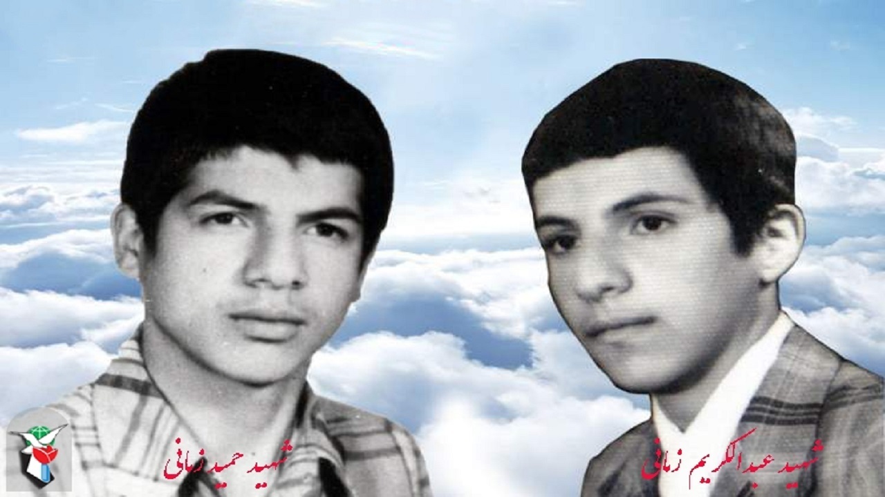 تشییع پیکر مادر دو شهید در خمینی شهر