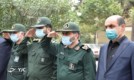 مراسم استقبال از پیکر ۲ شهید دفاع مقدس در گلستان