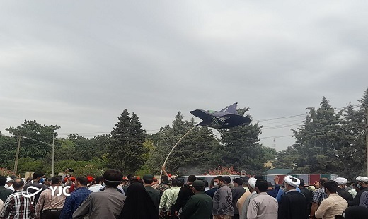 مراسم استقبال از پیکر ۲ شهید دفاع مقدس در گلستان + تصاویر