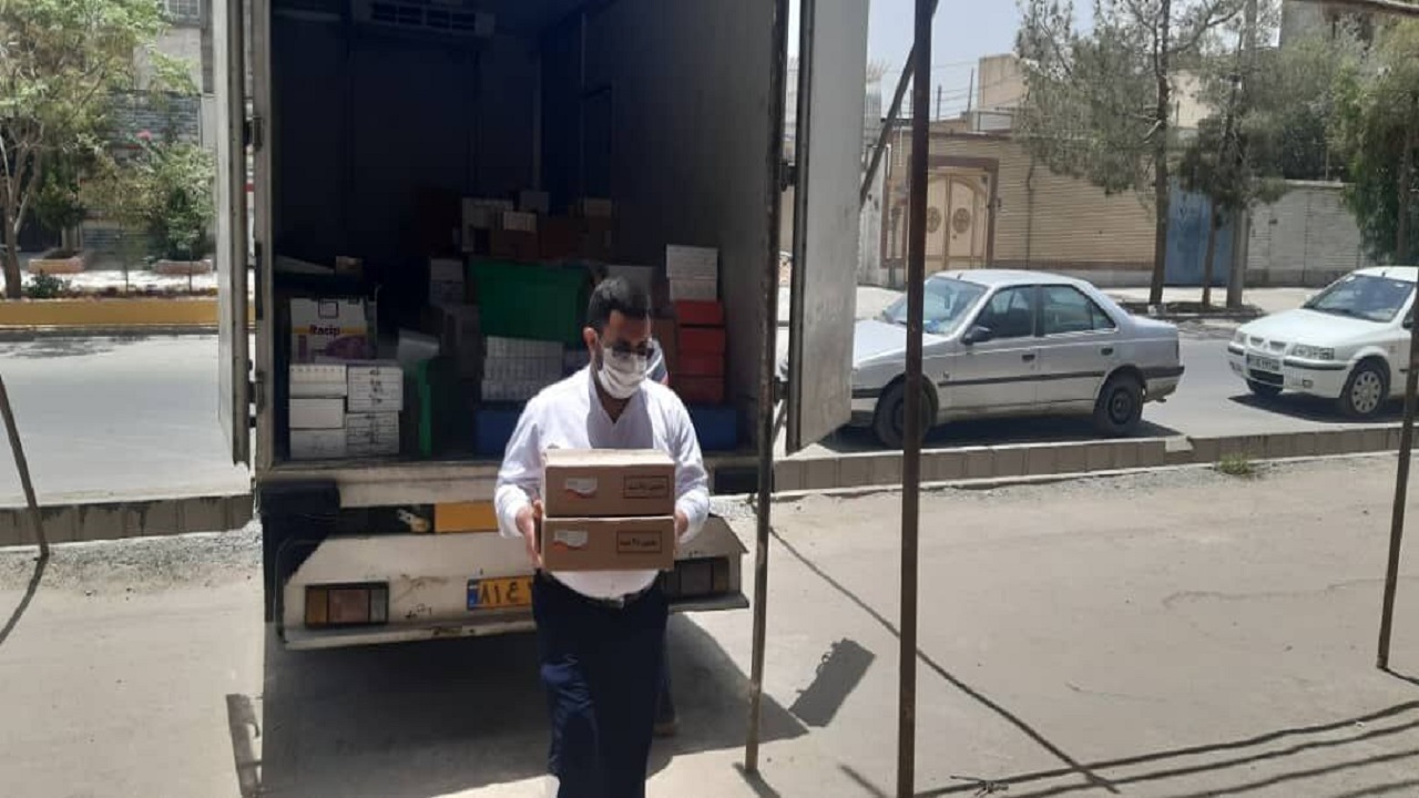 نخستین محموله کمک‌های دارویی بیماران کرونایی به سیستان و بلوچستان رسید