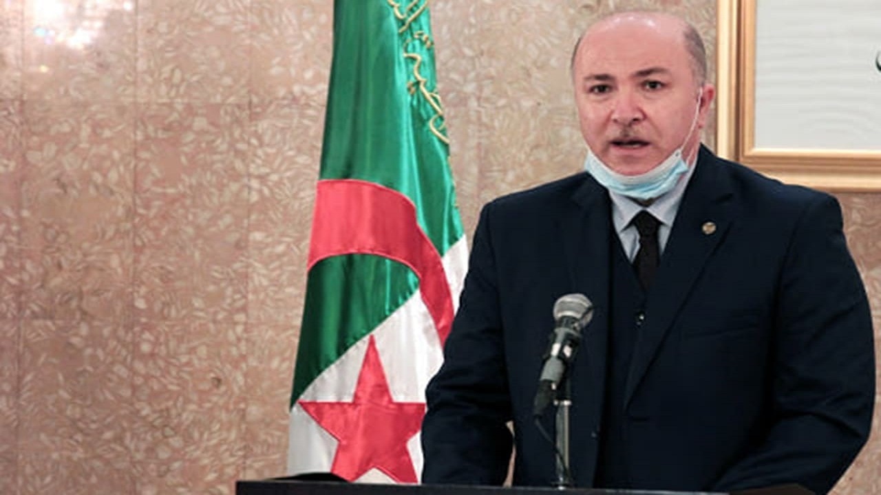 نخست‌وزیر الجزائر به کرونا مبتلا شد