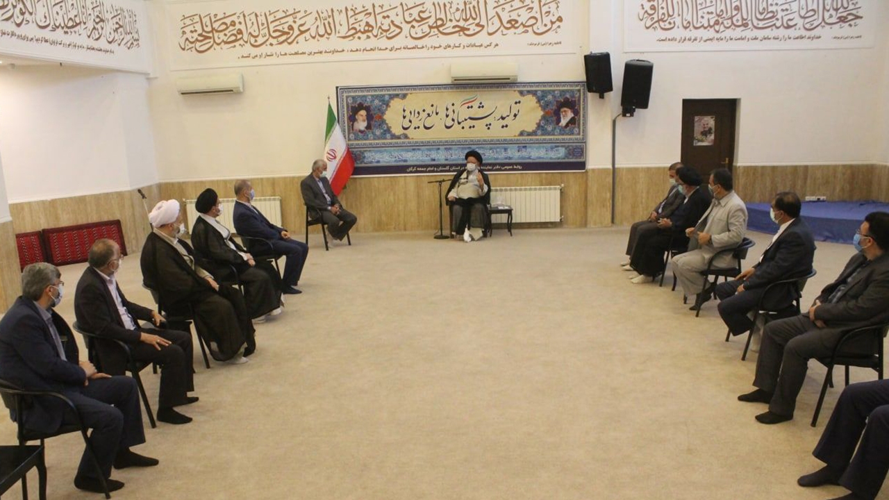 دیدار مسئولان قضایی استان با نماینده ولی فقیه در گلستان
