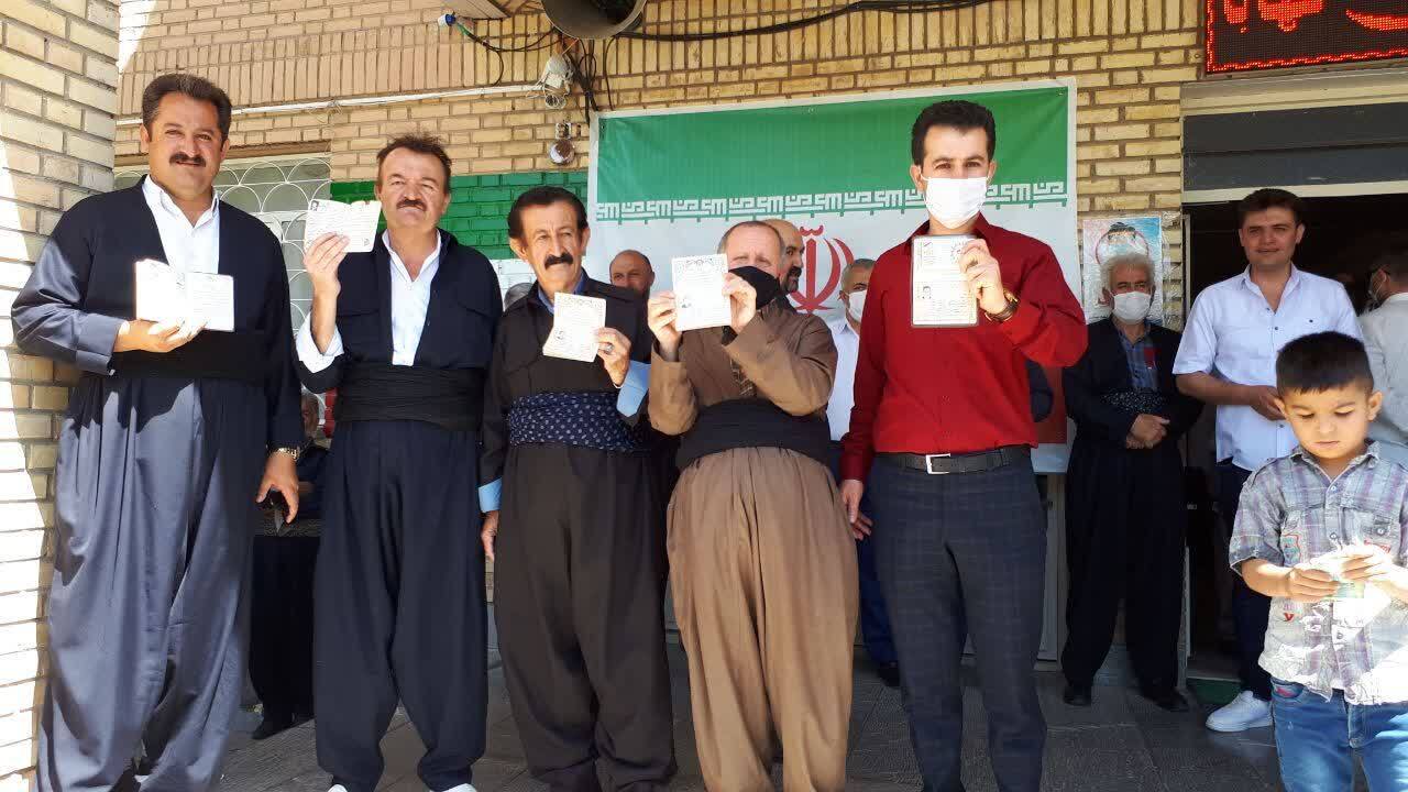 مشارکت بیش از ۳۲ درصدی مهابادی ها در انتخابات ۱۴۰۰
