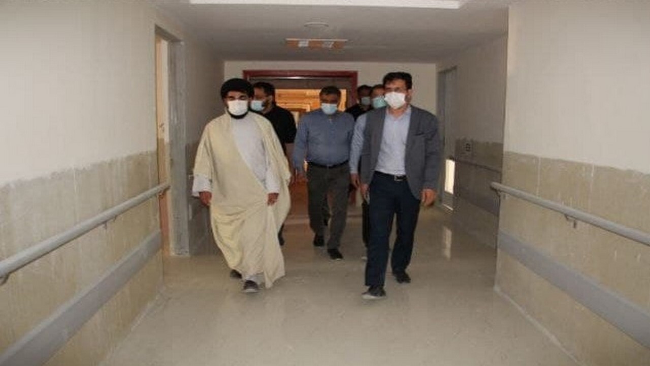 بازدید رئیس دانشگاه علوم پزشکی از بیمارستان ۳۷۶ تختخوابی ایلام
