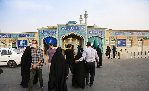 بزرگترین صحن حرم حضرت معصومه (س)مزین به نام جوادالائمه (ع) +تصاویر بزرگترین صحن حرم حضرت معصومه (س)مزین به نام جوادالائمه (ع) +تصاویر