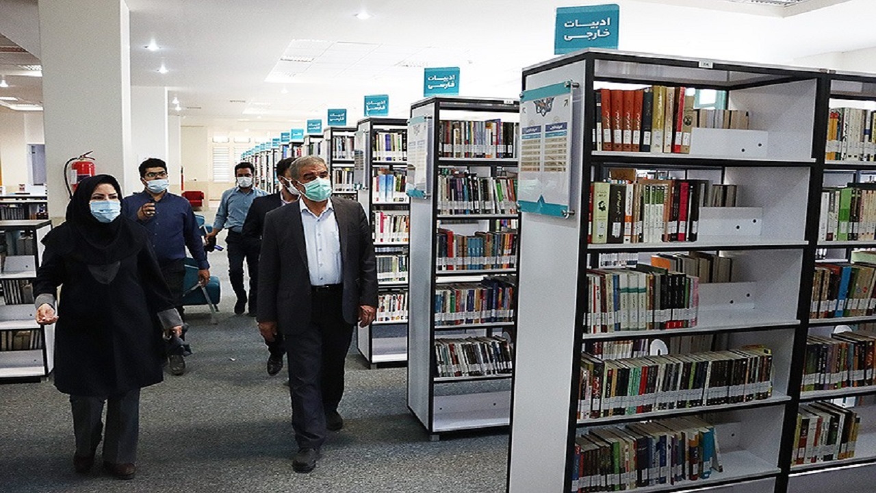 کتابخانه مرکزی یزد نماد فرهنگ و دانش شهر
