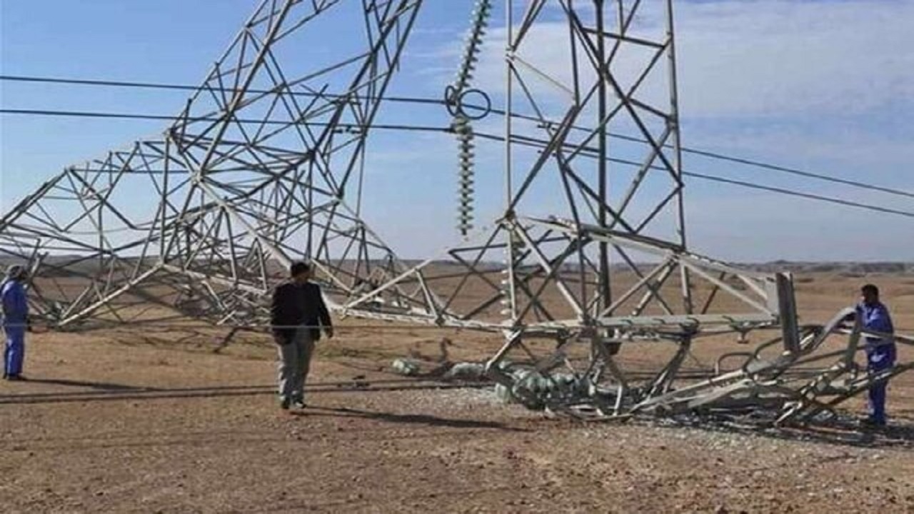 بمب‌ گذاری دکل انتقال برق در جنوب شرق بغداد