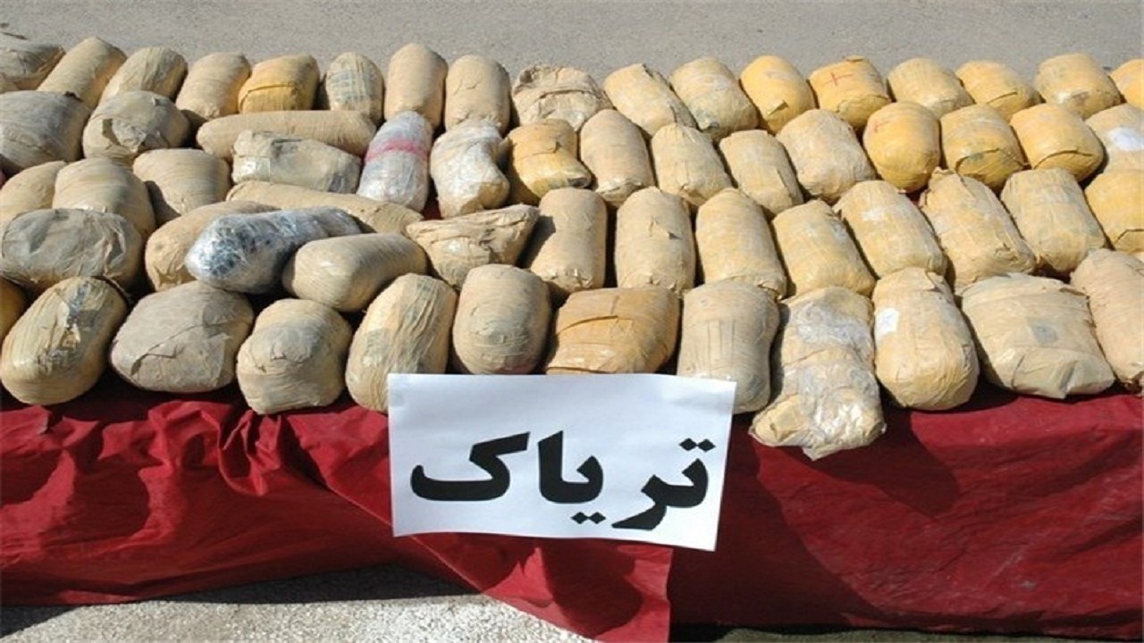 ناکامی قاچاقچی مواد مخدر در توزیع ۱۷ کیلو گرم تریاک