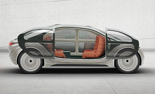 Airo Concept استودیو Heatherwick هنگام رانندگی هوای اطراف شما را پاک می کند