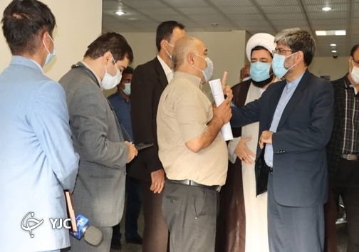 بازدید رئیس کل دادگستری آذربایجان غربی از حوزه قضایی مهاباد