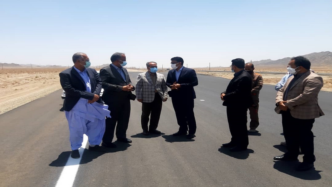 بهره برداری از ۱۲کیلومتر از بزرگراه زاهدان _خاش