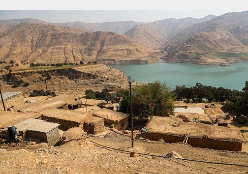 روستاهای دهدز در نزدیکی سد 