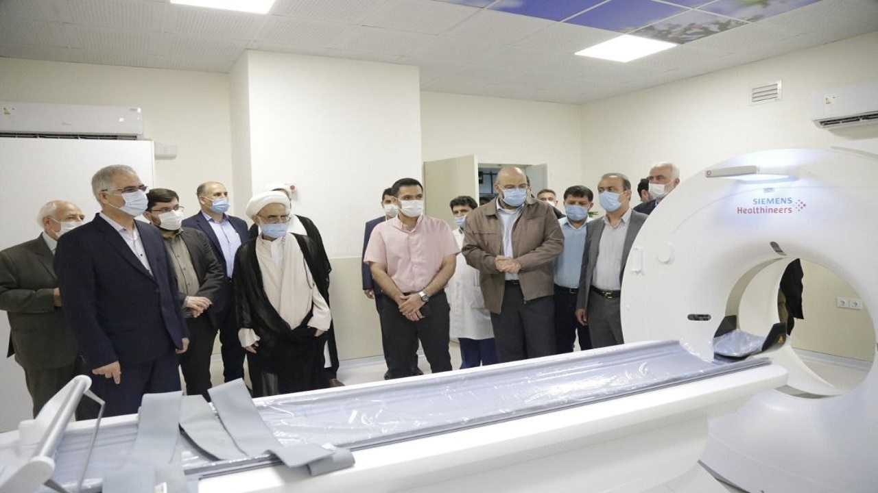 افتتاح سی تی اسکن بیمارستان امیرالمومنین (ع) کردکوی