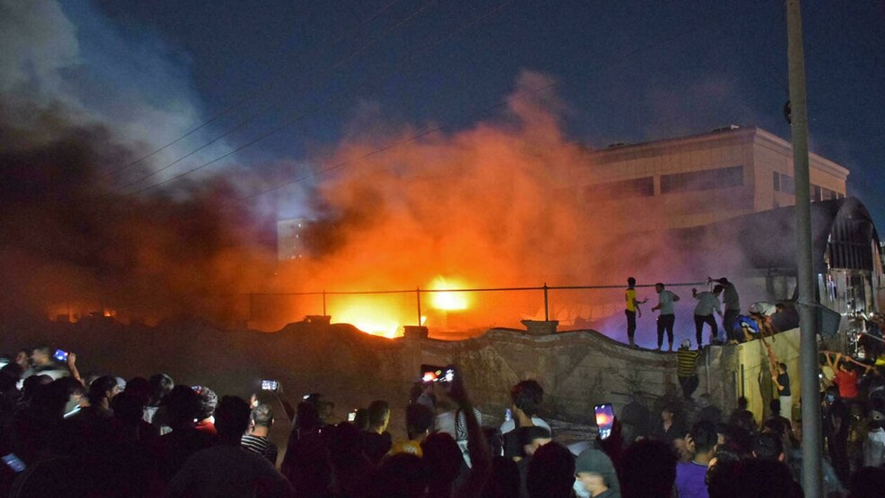 پشت پرده حادثه مشکوک آتش‌سوزی بیمارستان الحسین (ع) عراق