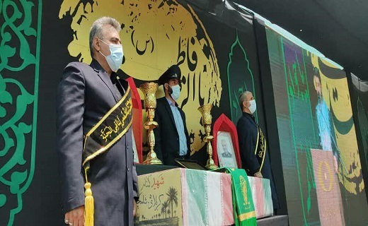 حضور سفیران کریمه در مراسم تدفین شهدای گمنام در اصفهان