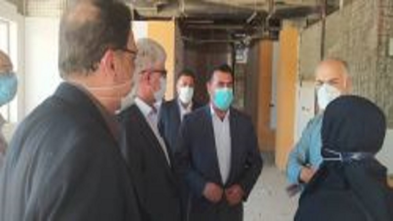 بازدید از پروژه‌های دانشگاه علوم پزشکی آبادان