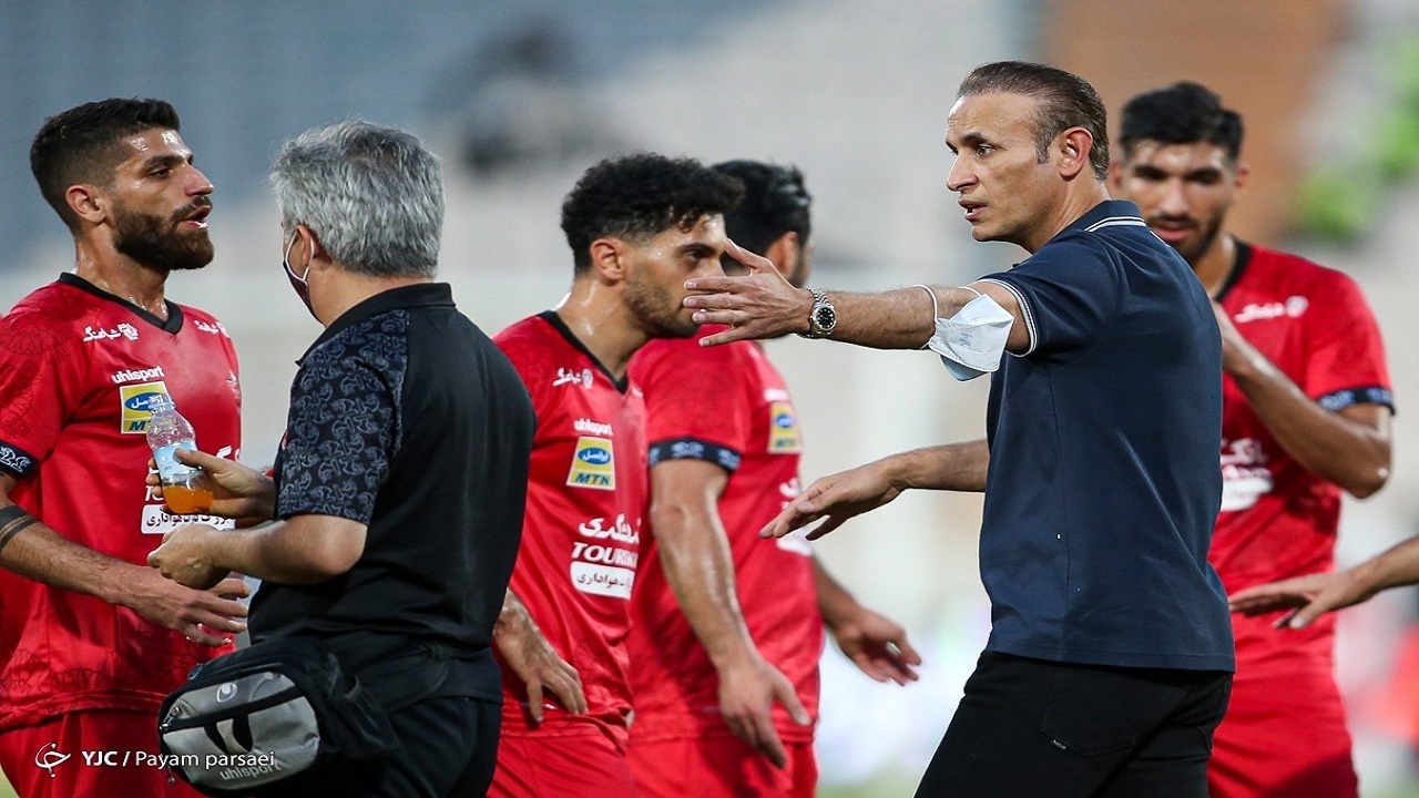 موقعیت خطرناک پرسپولیس مقابل استقلال توسط عالیشاه + فیلم