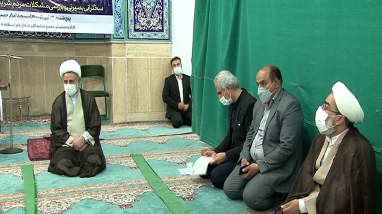 نماینده مردم قم در مجلس شورای اسلامی از منطقه پردیسان بازدید کرد