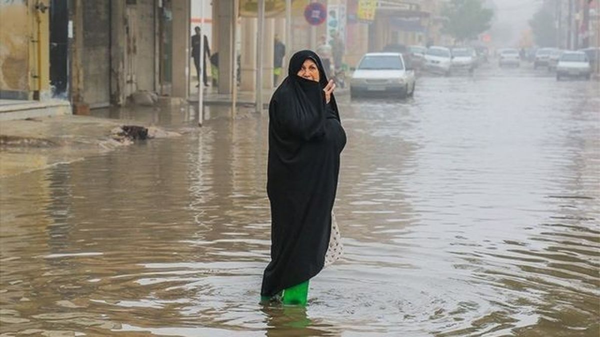 جاری شدن سیل در روستا‌های زرند/خوشبختانه سیلاب خسارت جانی نداشته است
