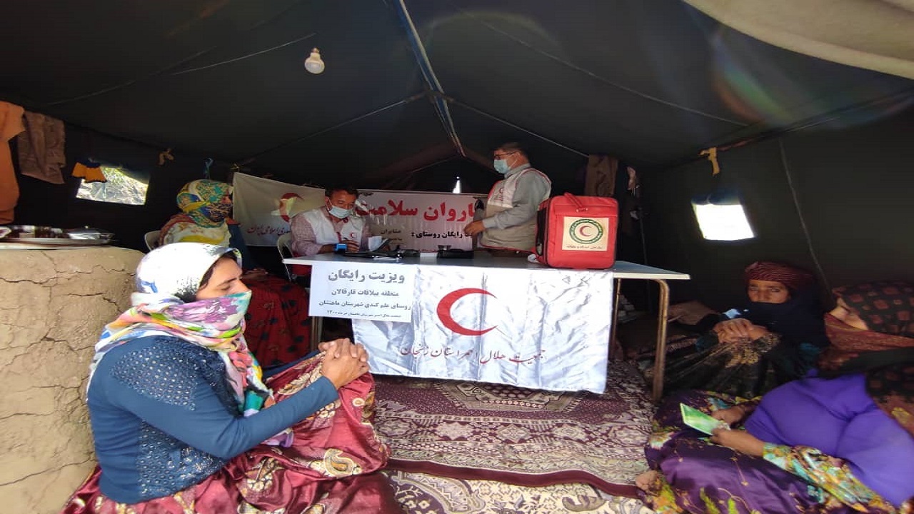 ویزیت رایگان ۴۰ دامدار در ییلاق قارقالان ماهنشان
