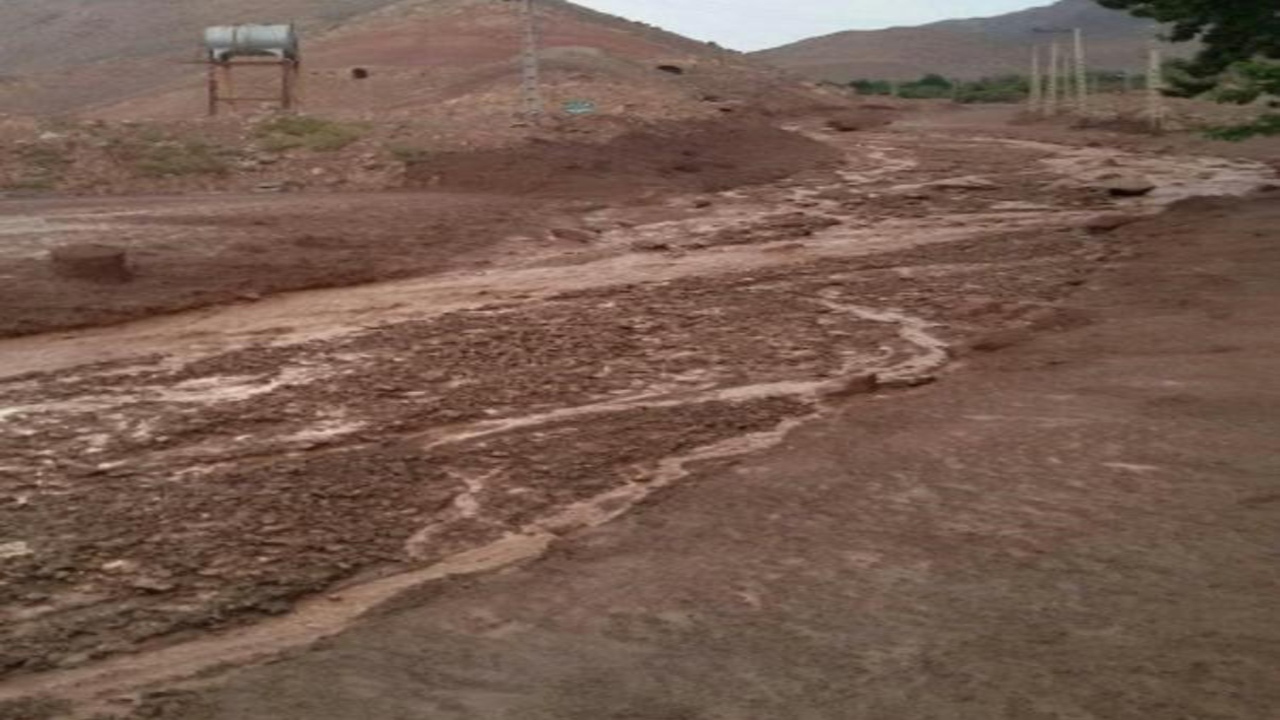 خسارت ۸ میلیارد تومانی سیل به روستای داهوئیه زرند