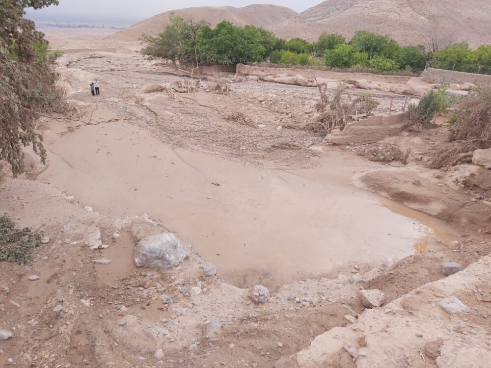 خسارت ۸ میلیارد تومانی سیل به روستای داهوئیه زرند + عکس
