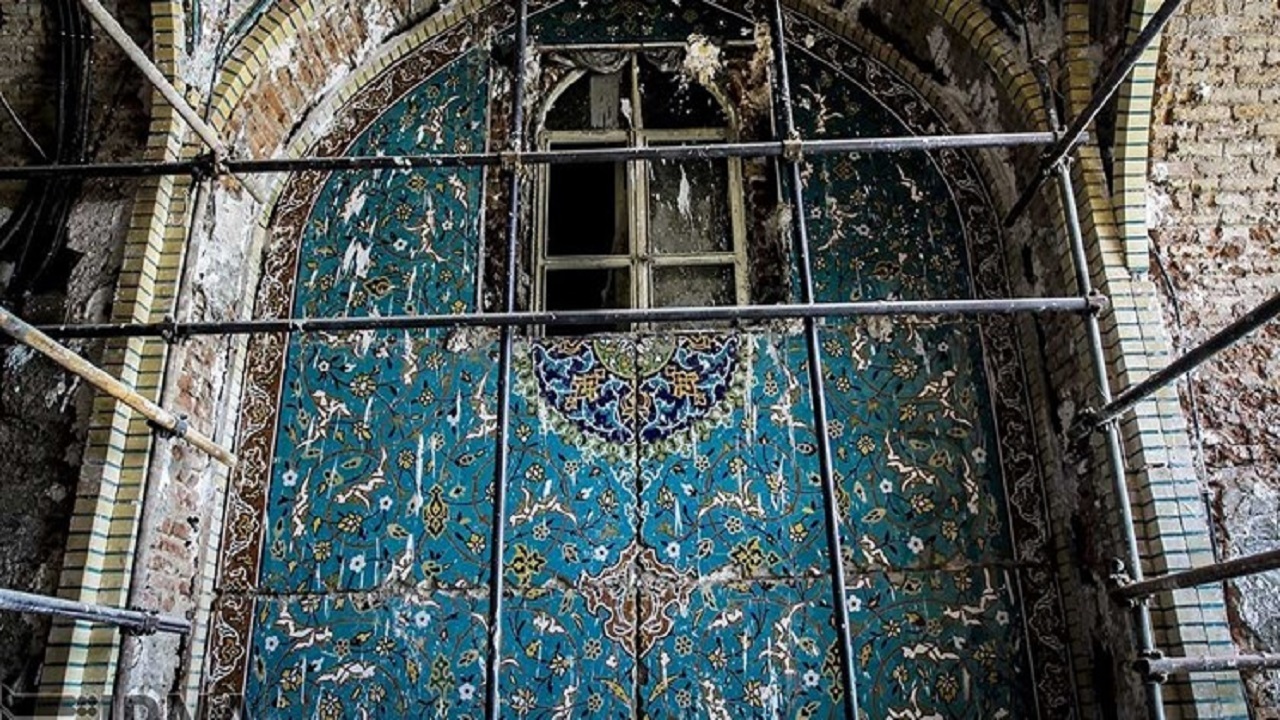 مرمت مسجد ملا احمد سیدآباد شهرستان مهریز
