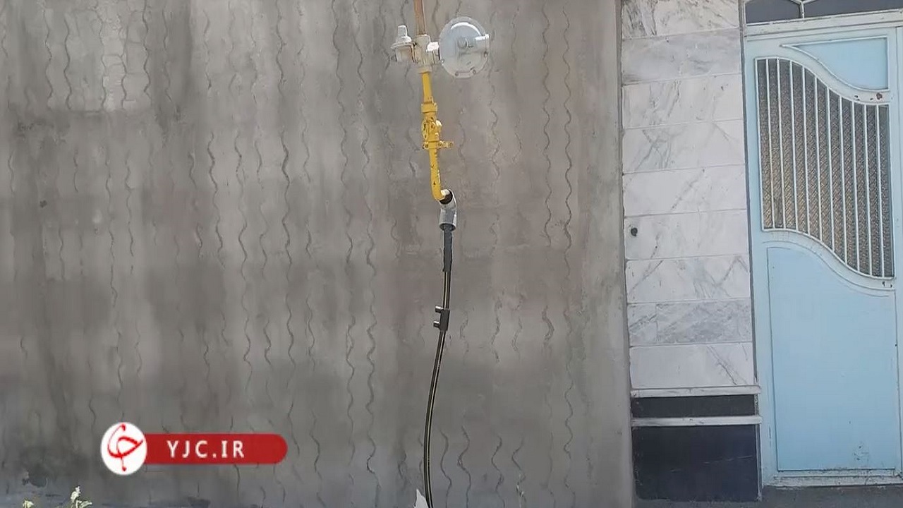 علمک های گاز سرگردان در هریس