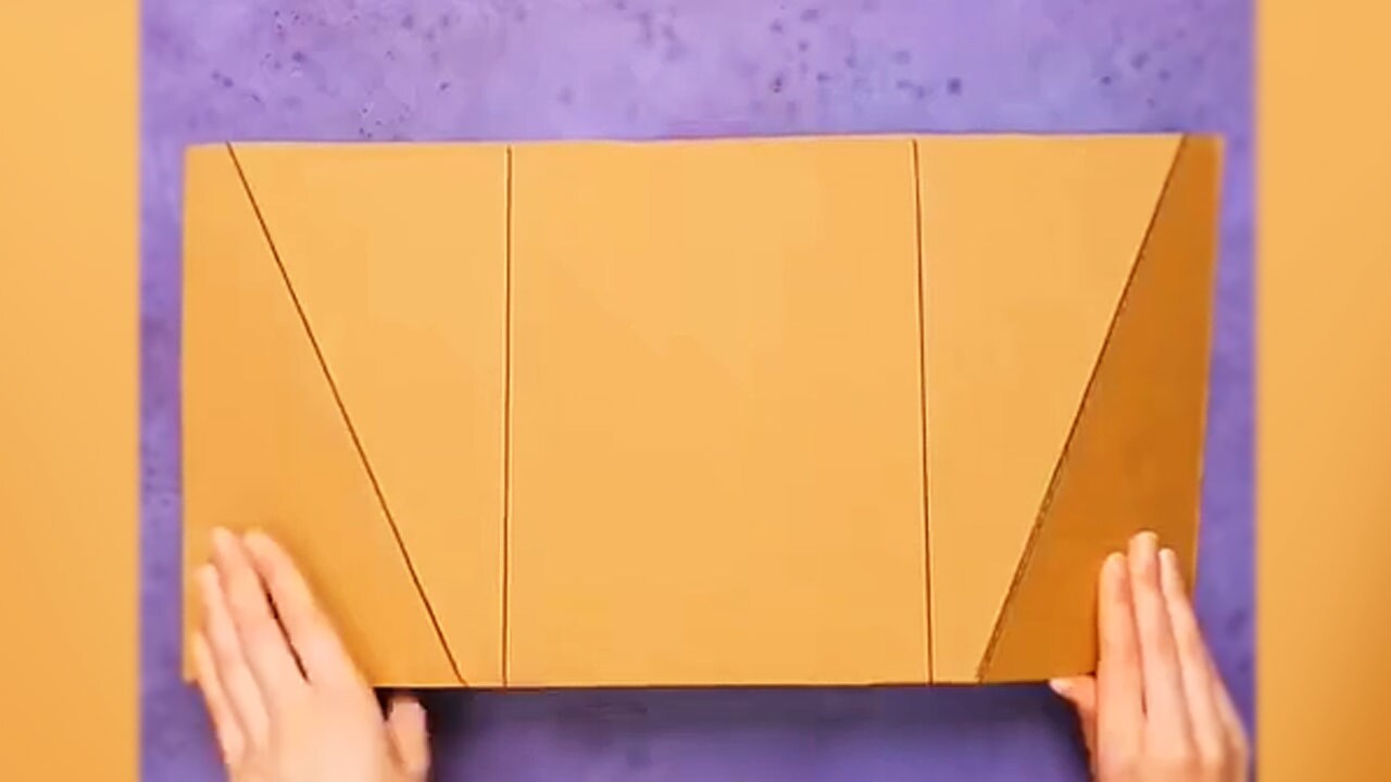 ساخت قفسه کاربردی با استفاده از کارتن + فیلم