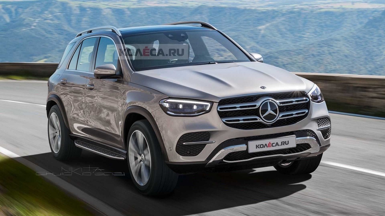 طراحی غیررسمی مرسدس GLE فیس لیفت با چراغ‌های کلاس S