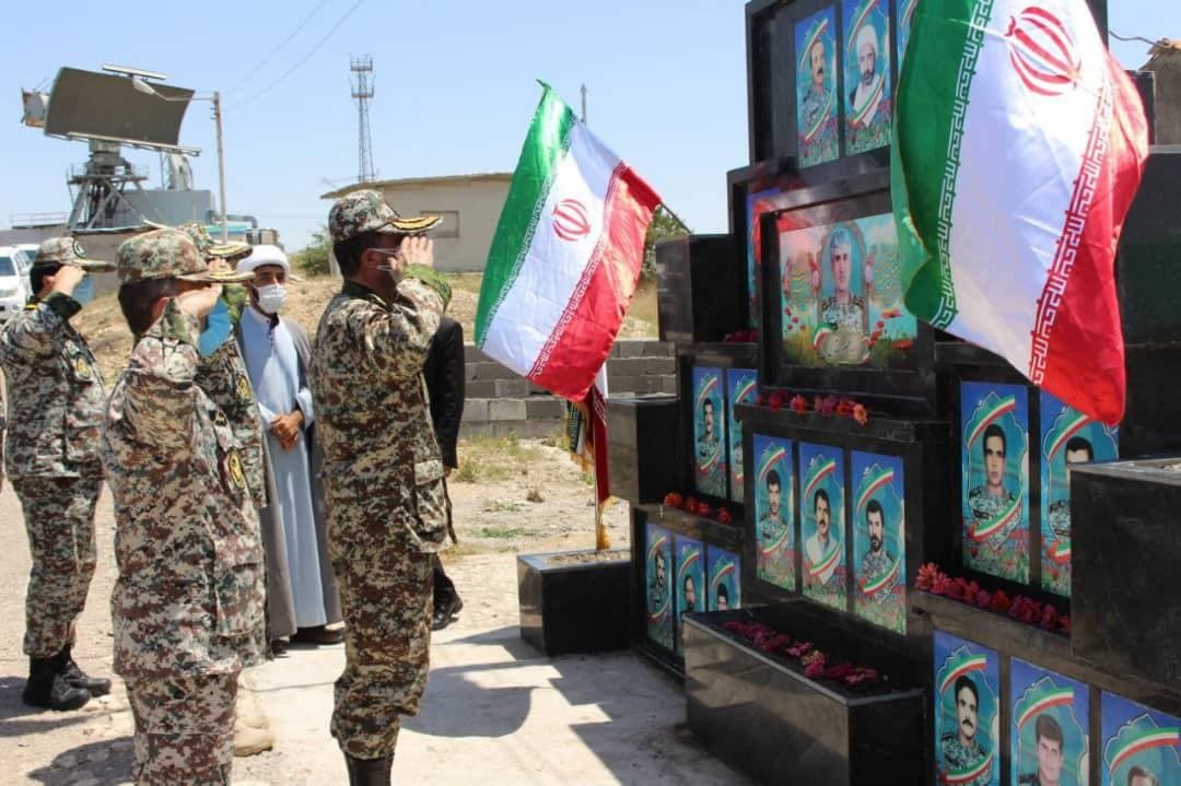 فرمانده نیروی پدافند هوایی ارتش از ایستگاه رادار شهید خسروی بازدید کرد