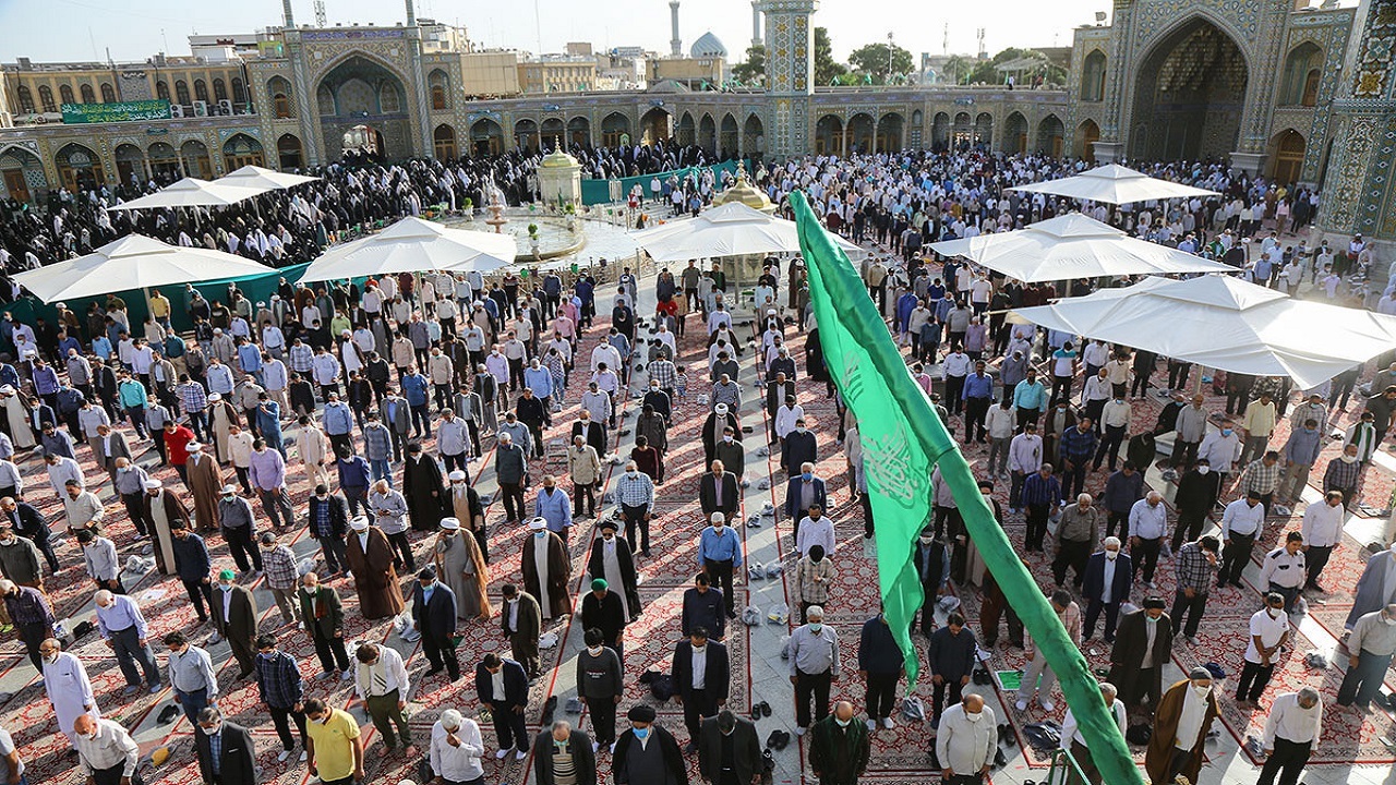 نماز عید قربان در حرم حضرت معصومه (س) اقامه می شود