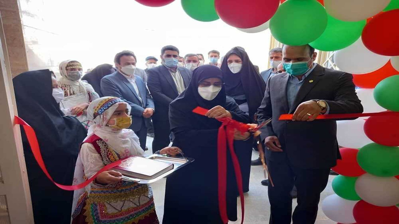 یک مدرسه دخترانه ابتدایی در شیروان افتتاح شد