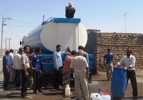 اعزام تانکرهای آبرسان به مناطق دچار تنش آب در خوزستان
