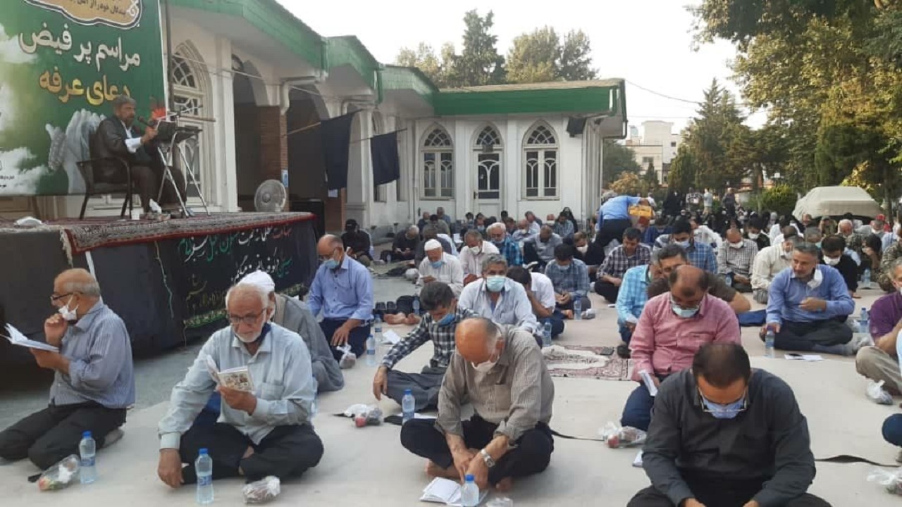 طنین انداز شدن دعای عرفه در مازندران + تصاویر
