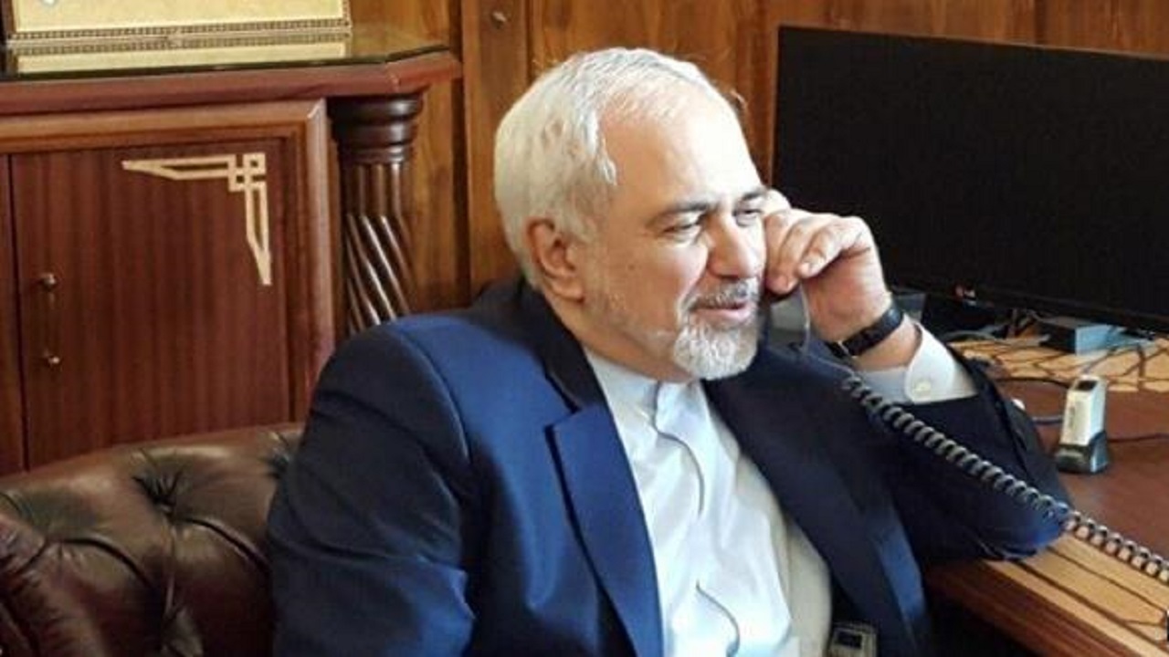 گفت‌وگوی تلفنی ظریف با وزرای خارجه قطر، کویت و جمهوری آذربایجان
