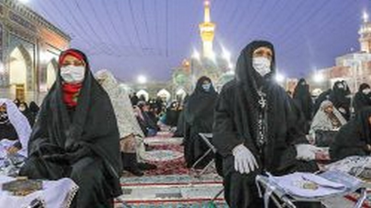 مراسم پر فیض دعای عرفه در حرم امام رضا (ع) برگزار شد+ تصاویر