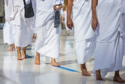 مراسم قرائت دعای عرفه حجاج بیت‌الله الحرام در صحرای عرفات