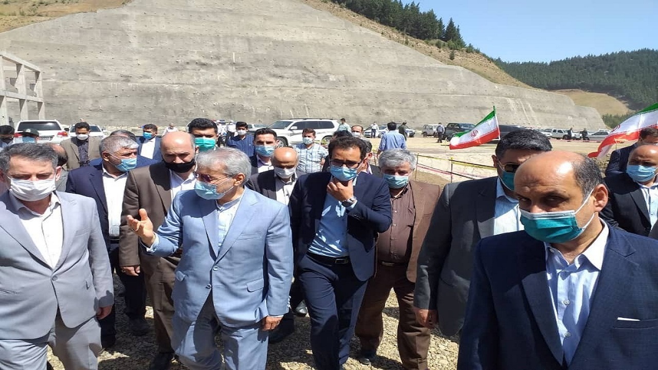 بازدید معاون رییس جمهور از ۳ طرح در حال ساخت در گلستان