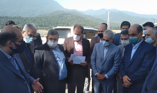 بازدید معاون رییس جمهور از ۳ طرح در حال ساخت در گلستان