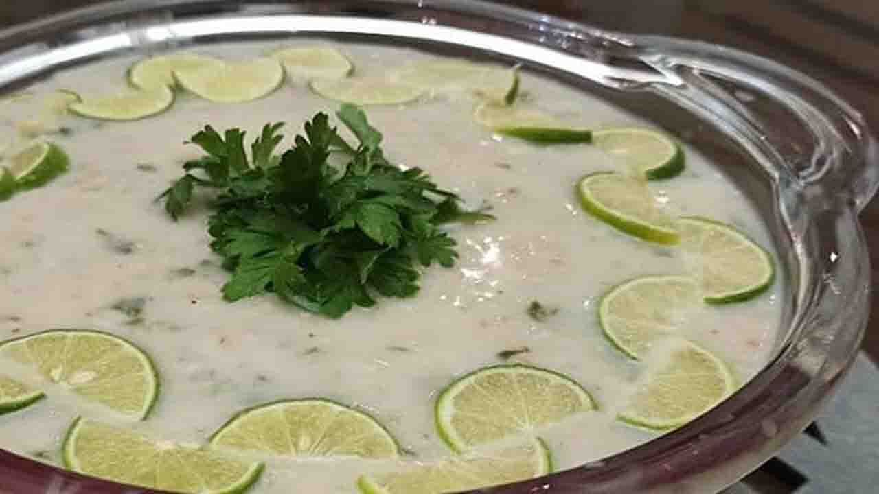 سوپ پیازچه و خامه + طرز تهیه