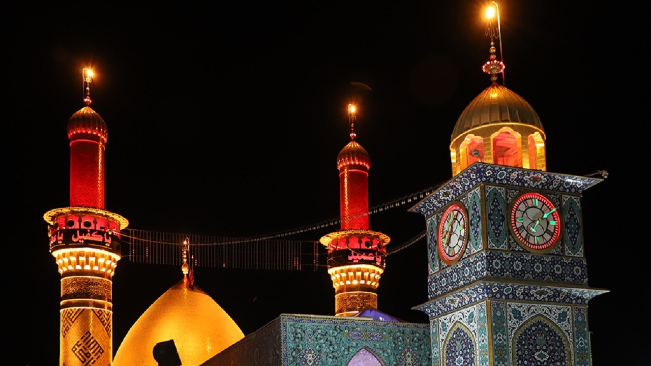 شب جمعه بهترین جای جهان است حرم...!